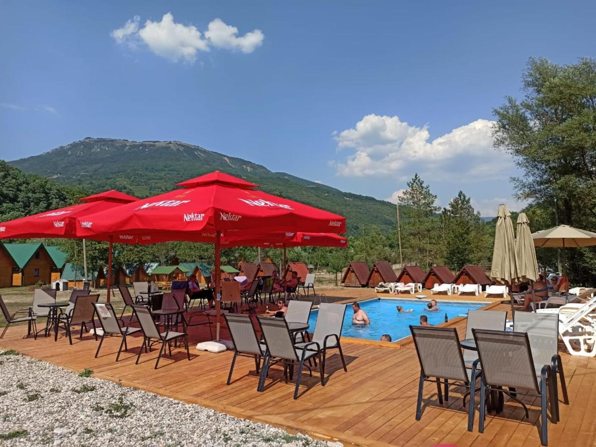 Отель Camp Sutjeska Тьентиште Экстерьер фото